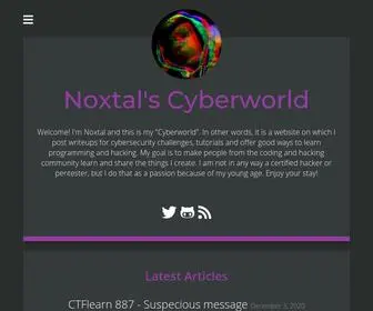 Noxtal.com(Noxtal's Cyberworld) Screenshot
