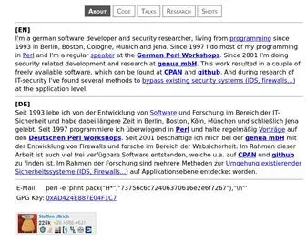 Noxxi.de(About Myself) Screenshot