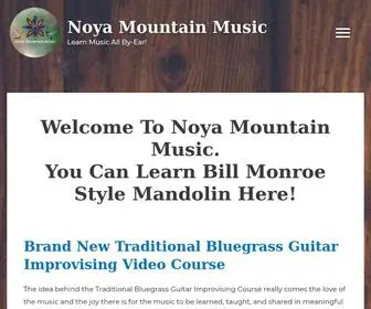 Noyamountainmusic.com(Learn Music All By) Screenshot