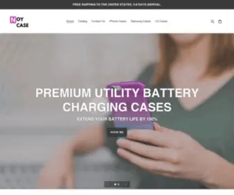 Noycase.com(Create an Ecommerce Website and Sell Online) Screenshot
