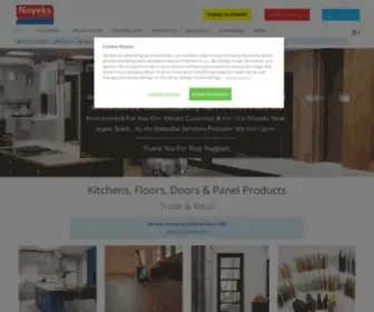 Noyeks.ie(Kitchens, Floors, Doors & Panel Products) Screenshot