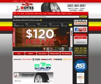 Noyesautoandtire.com(Noyes Auto & Tire Service) Screenshot