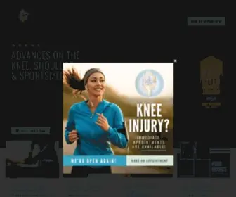 Noyeskneeinstitute.com(The Noyes Knee Institute) Screenshot