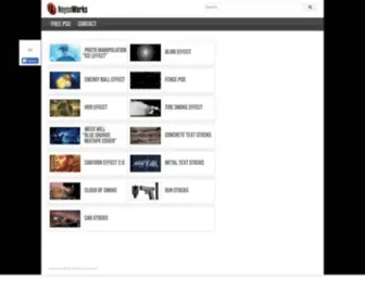 Noyseworks.com(Advanced Photoshop tutorials that's easy to follow) Screenshot