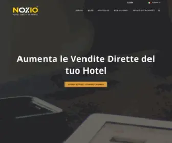 Nozio.biz(Nozio offre le soluzioni di Hotel Marketing più complete del mercato) Screenshot
