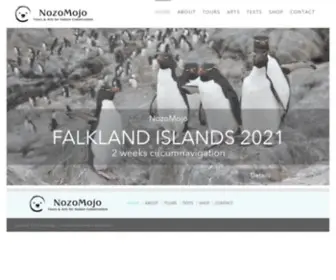 Nozomojo.com(Tours and Arts for Nature Conservation) Screenshot