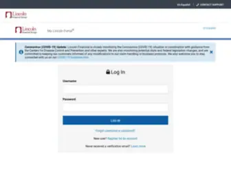NP-Mylincolnportal.com(My Lincoln Portal®) Screenshot