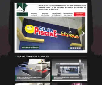 NP-Pub.com(Sérigraphie) Screenshot