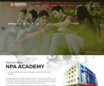 Npaacademy.com(Npaacademy) Screenshot