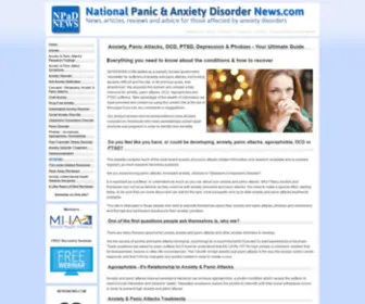 Npadnews.com(Panic and Anxiety Disorder information) Screenshot