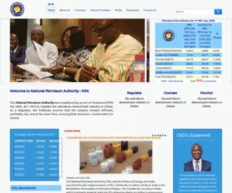 Npa.gov.gh(NPA) Screenshot