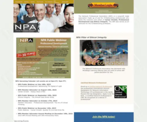 Npa.org(Npa) Screenshot