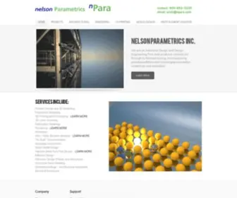 Npara.com(Nelson Parametrics Inc) Screenshot