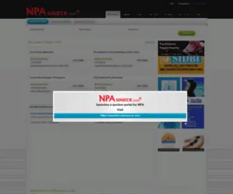 Npasource.com(NPA) Screenshot