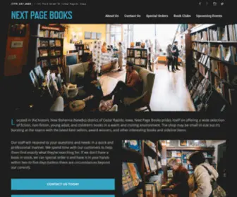 NPbnewbo.com(Next Page Books) Screenshot