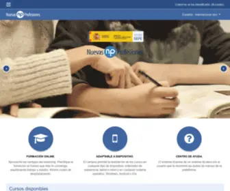 Npcampus.es(Campus de formación Nuevas Profesiones) Screenshot