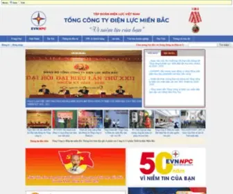 NPC.com.vn(Cổng Thông tin điện tử) Screenshot