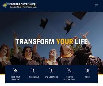 NPC.edu(Transforming Lives) Screenshot