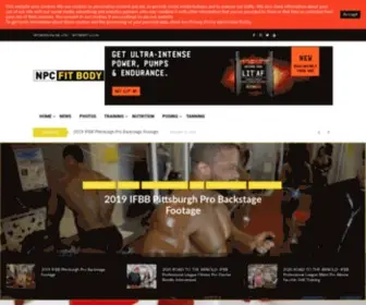 NPcfitbody.com(NPC FIT BODY) Screenshot