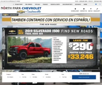 NPchevy.com(North Park Chevrolet Cars & Trucks for sale near San Antonio) Screenshot