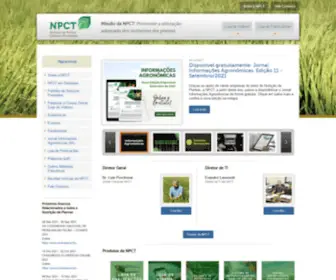 NPCT.com.br(Página Inicial) Screenshot