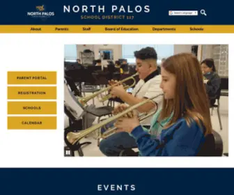 NPD117.net(North Palos School Dist 117) Screenshot