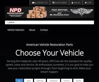 NPdlink.com(National Parts Depot) Screenshot