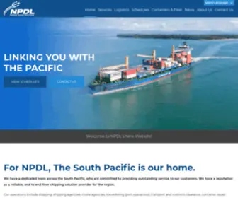 NPDLship.com(NPDL) Screenshot