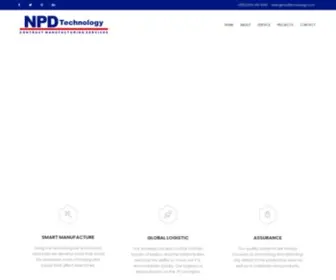 NPdtechnology.com(NPD Technology) Screenshot