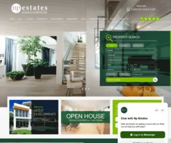 Npestates.com(NP Estates) Screenshot