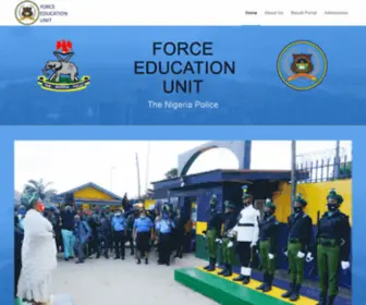 Npfeducation.gov.ng(Nigerian Police Force) Screenshot