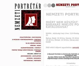 NPG.hu(Portrétár) Screenshot