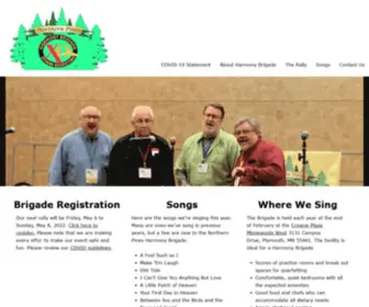 NPHB.org(Northern Pines Harmony Brigade) Screenshot