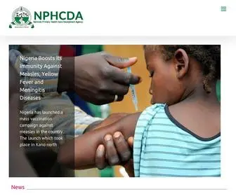 NPHCDa.gov.ng(NPHCDa) Screenshot
