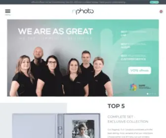 Nphoto.co.uk(NPhoto is a professional printing lab) Screenshot