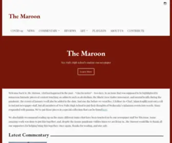 NPHSthemaroon.com(The Maroon) Screenshot