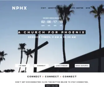 NPHX.org(At NPHX our mission) Screenshot