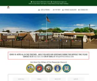 NPHXstorage.com(Cheap Self Storage... North Phoenix Self Storage) Screenshot