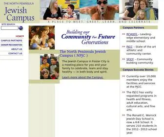 NPJC.org(Jewish Campus provides education) Screenshot