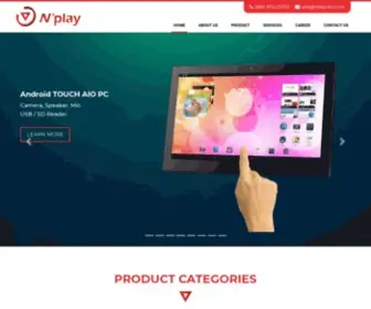 Nplaytech.com(Nplay) Screenshot