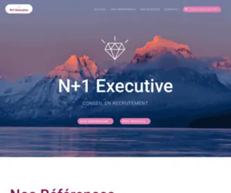 Nplus1Executive.fr(Cabinet de recrutement spécialisé dans le recrutement de Cadres) Screenshot