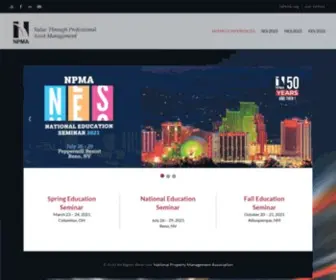 Npmaconferences.org(National Property Management Association) Screenshot