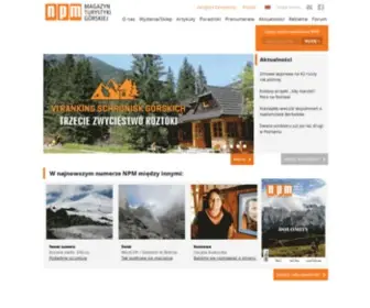 NPM.pl(Turystyka górska oraz turystyka kwalifikowana) Screenshot