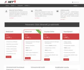 NPN.fi(Peliserverit, CSGO, Minecraft, ja webhotellit) Screenshot