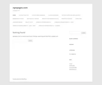 NPnpages.com(NPnpages) Screenshot