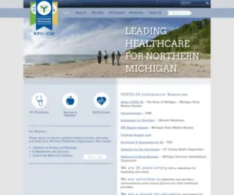 Npoinc.org(Northern Physicians Organization) Screenshot