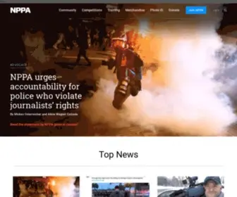 Nppa.org(NATIONAL PRESS PHOTOGRAPHERS ASSOCIATION) Screenshot