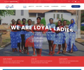 NPployalladies.com(NPP Loyal Ladies) Screenshot