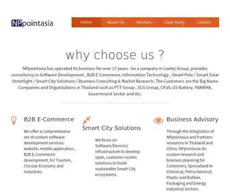 Nppointasia.com(Building Success Together) Screenshot