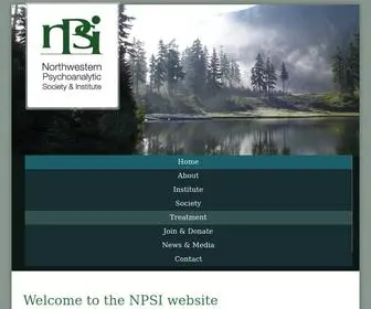 Npsi.us.com(NPSI Welcome to the NPSI website) Screenshot